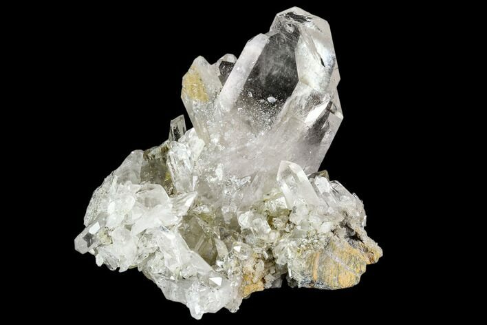 Clear Quartz Crystal Cluster - Hardangervidda, Norway #111462